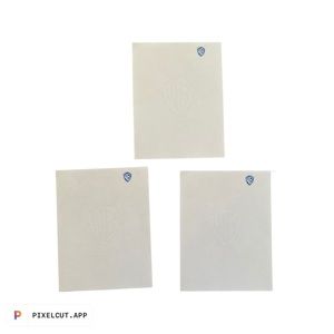 Three Original Warner Bros. Letterhead Stationery with ghost WB logo watermark.